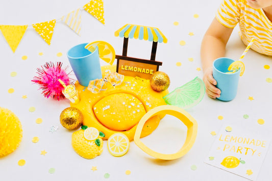 Lemonade On-The-Go Playdough Jar