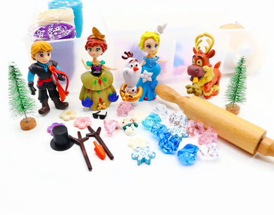 Frozen Playdough Kit - Sparkling Toys World