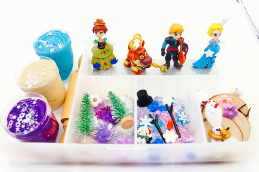 Frozen Playdough Kit - Sparkling Toys World