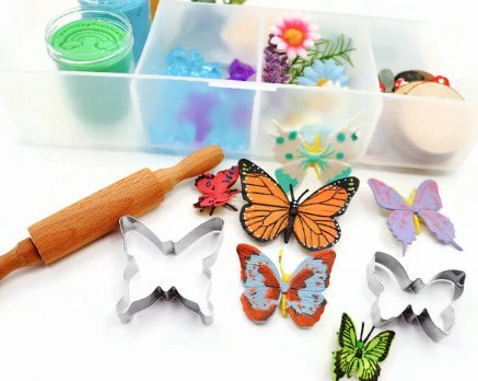 New butterfly Play Dough Kit - Sparkling Toys World