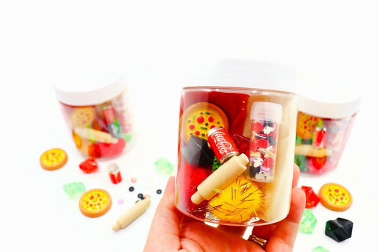 Pizza Playdough Jar - Sparkling Toys World