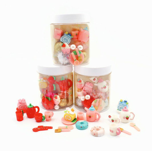Tea Party Playdough Jar - Sparkling Toys World