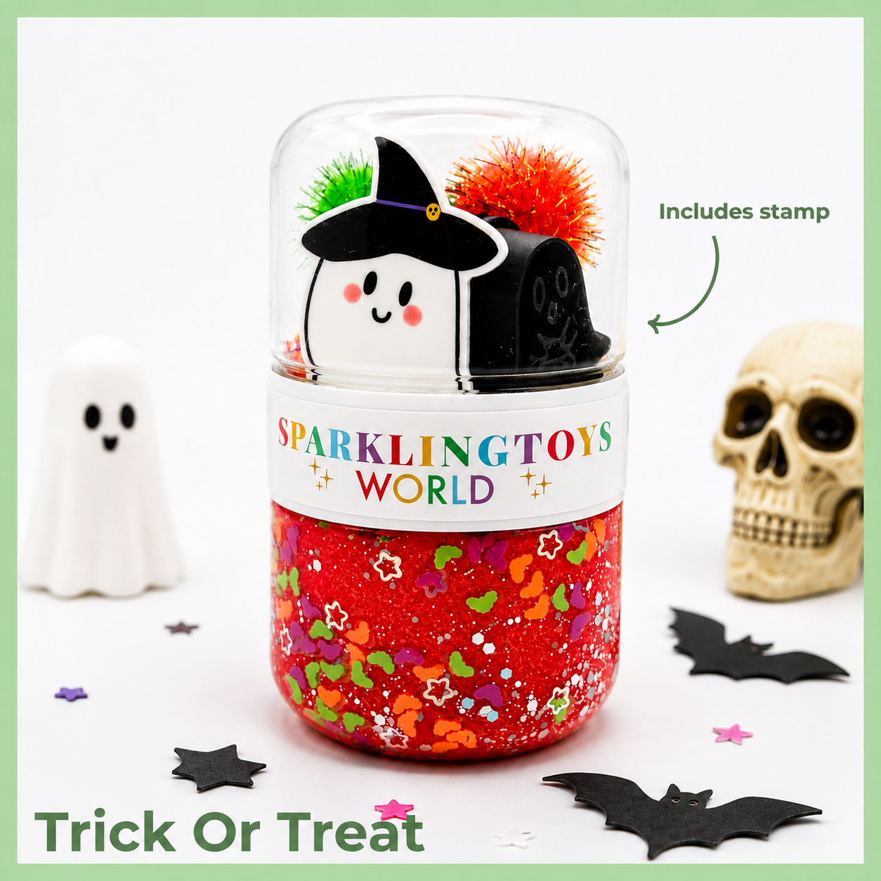Halloween On-The-Go Playdough Jar
