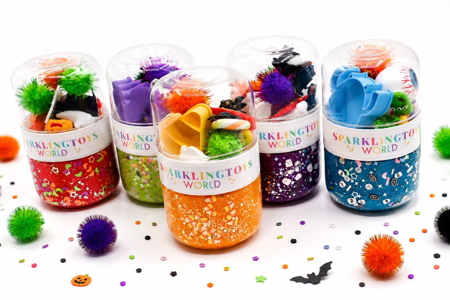 Halloween On-The-Go Playdough Jar