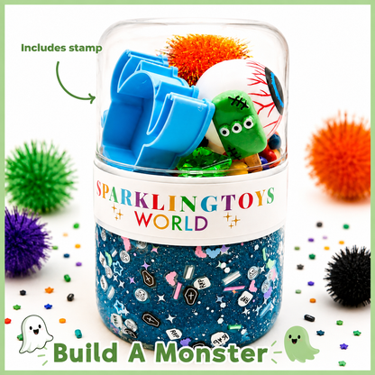 Halloween On-The-Go Playdough Jar