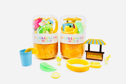 Lemonade On-The-Go Playdough Jar