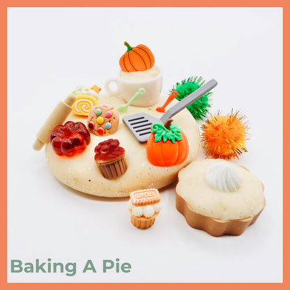 Fall On-The-Go Playdough Jar