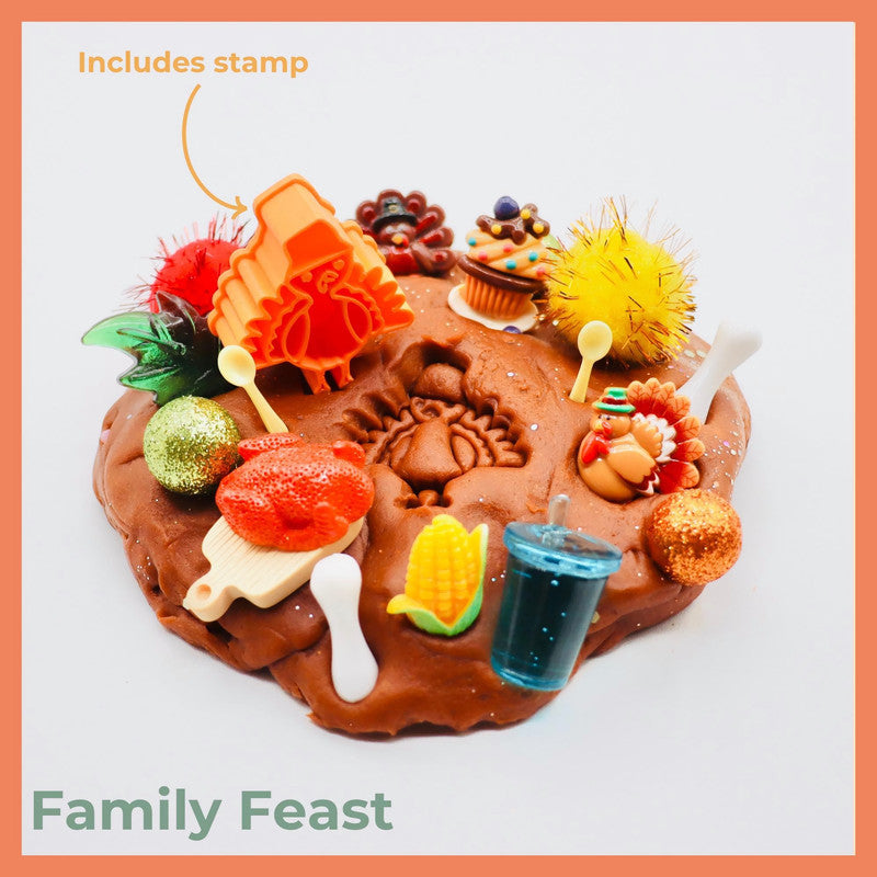 Fall On-The-Go Playdough Jar