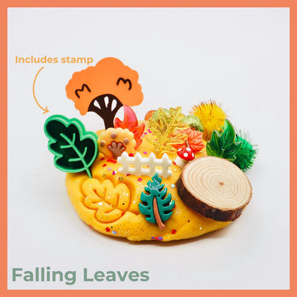 Fall On-The-Go Playdough Jar