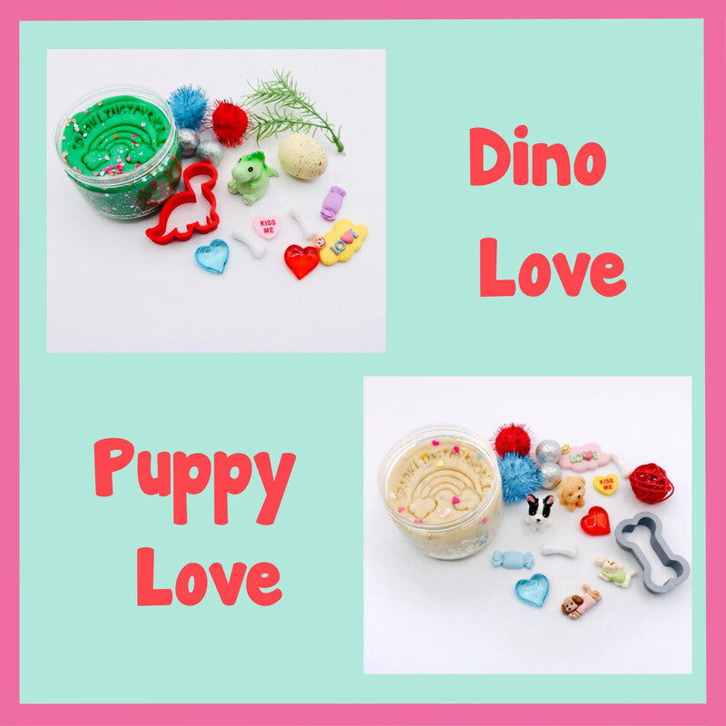 Valentine’s On-The-Go Playdough Jar