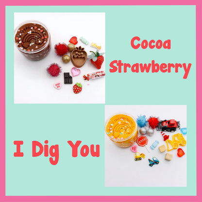 Valentine’s On-The-Go Playdough Jar