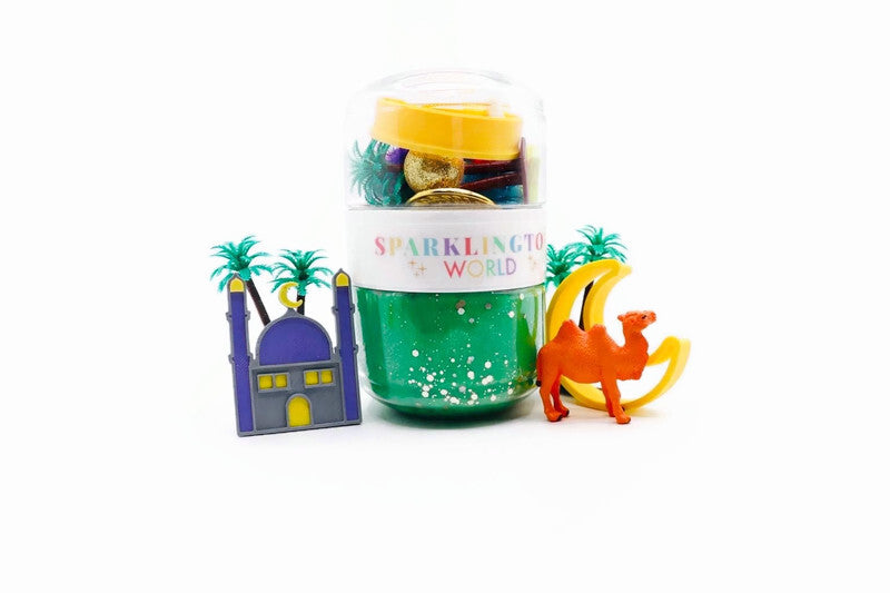 Ramadan On-The-Go Playdough Jar