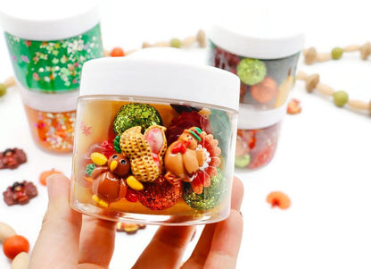 Thanksgiving Playdough Jar - Sparkling Toys World