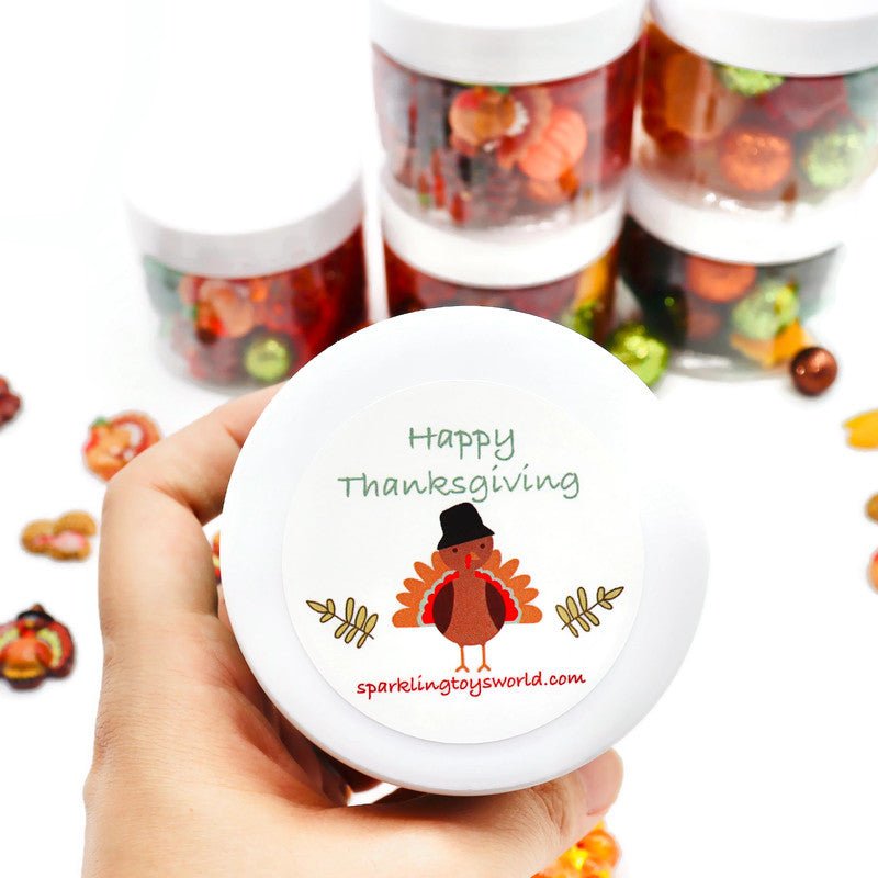 Thanksgiving Playdough Jar - Sparkling Toys World