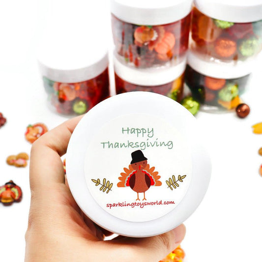Thanksgiving Playdough Jar - Sparkling Toys World