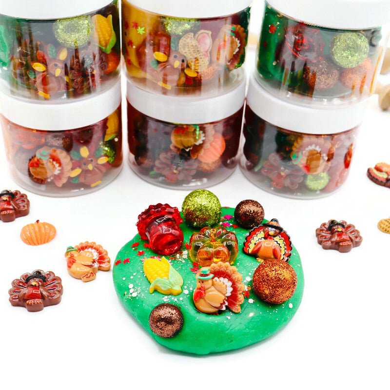 Thanksgiving Playdough Jar - Sparkling Toys World