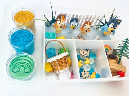 Bluey Themed Sensory Dough