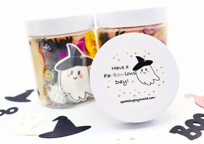 Boo Halloween Playdough Jar - Sparkling Toys World