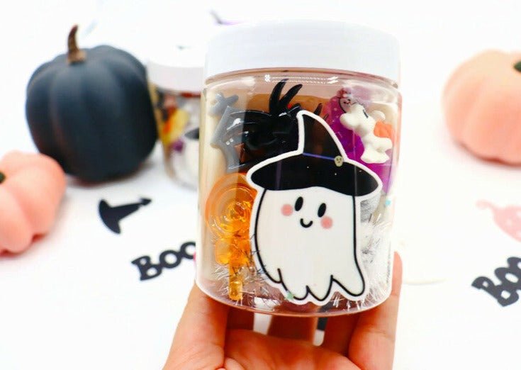 Boo Halloween Playdough Jar - Sparkling Toys World