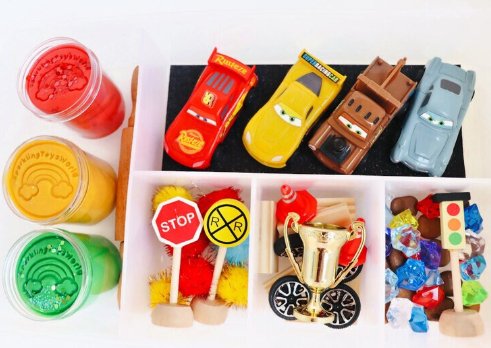 Cars Play Dough Kit - Sparkling Toys World