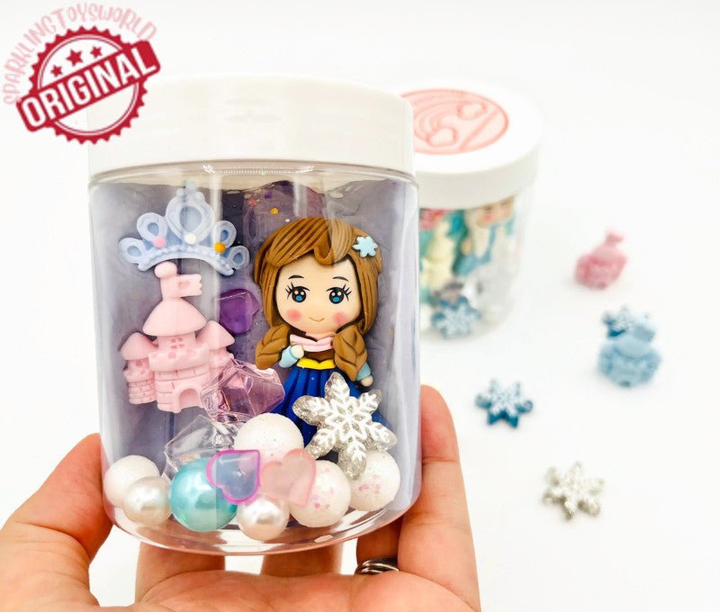 Frozen Playdough Jar - Sparkling Toys World