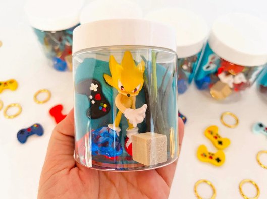 Sonic the Hedgehog Party Favors Jars - Sparkling Toys World