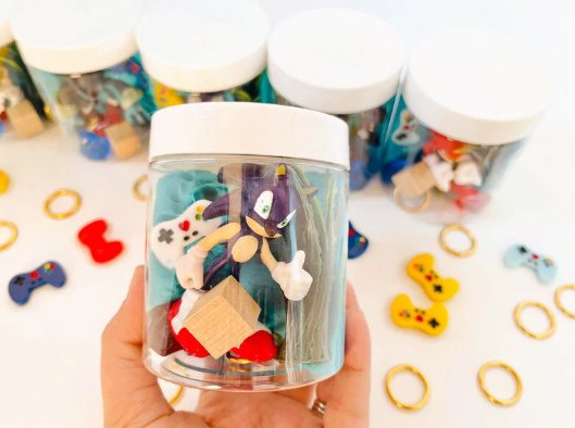 Sonic the Hedgehog Party Favors Jars - Sparkling Toys World