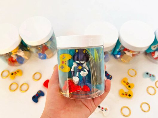 Sonic the Hedgehog Party Favors Jars - Sparkling Toys World