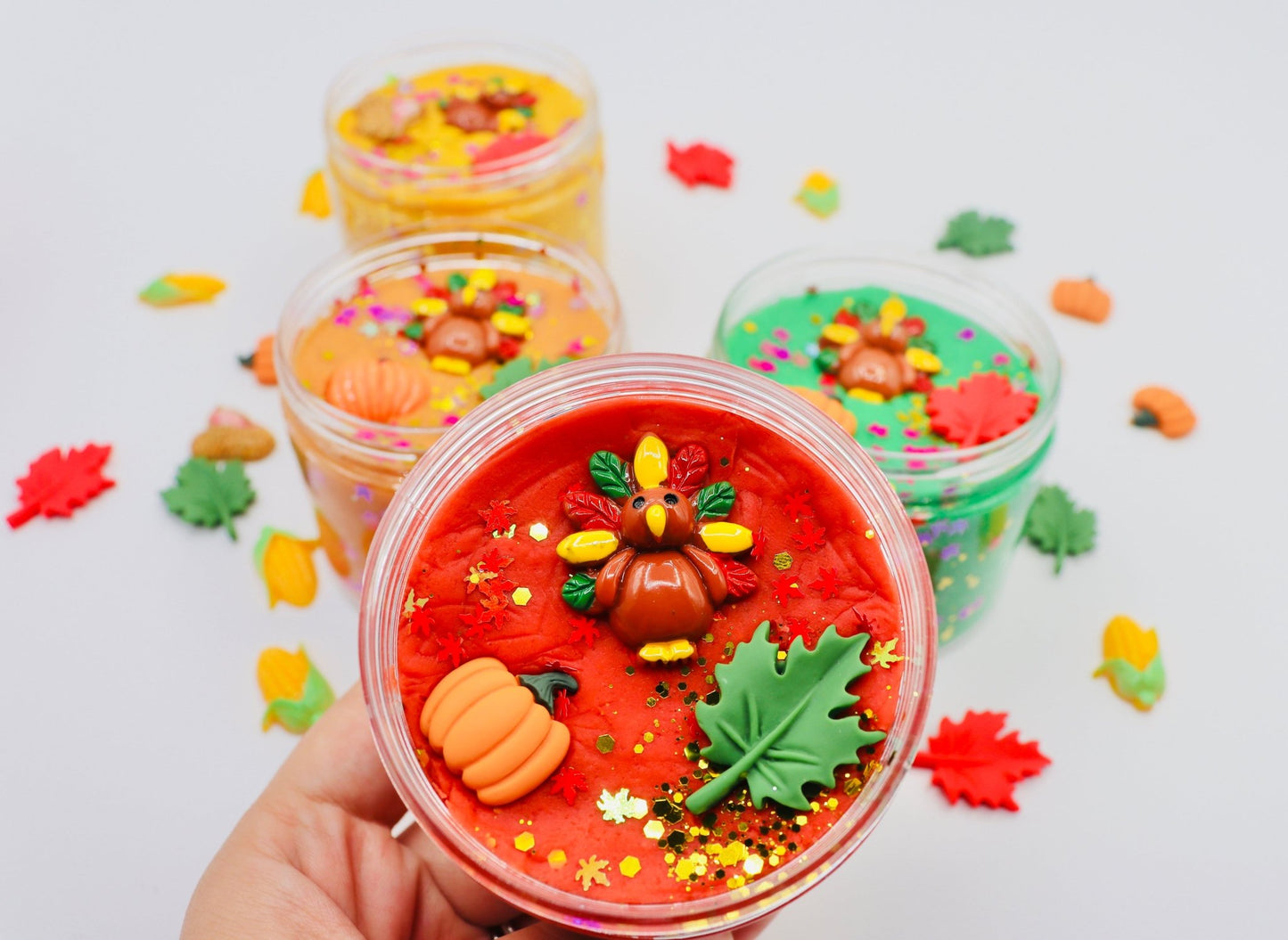 Thanksgiving playdough Jar - Sparkling Toys World