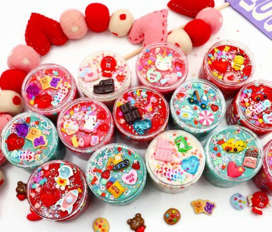 Valentines Day Sensory Jars - Sparkling Toys World